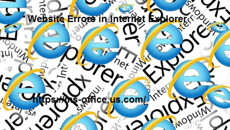 How You Can Resolve Website Errors in Internet Explorer?