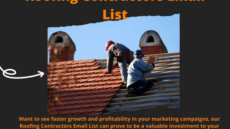 Roofing Contractors Email List