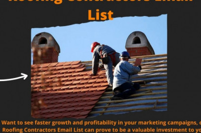 Roofing Contractors Email List