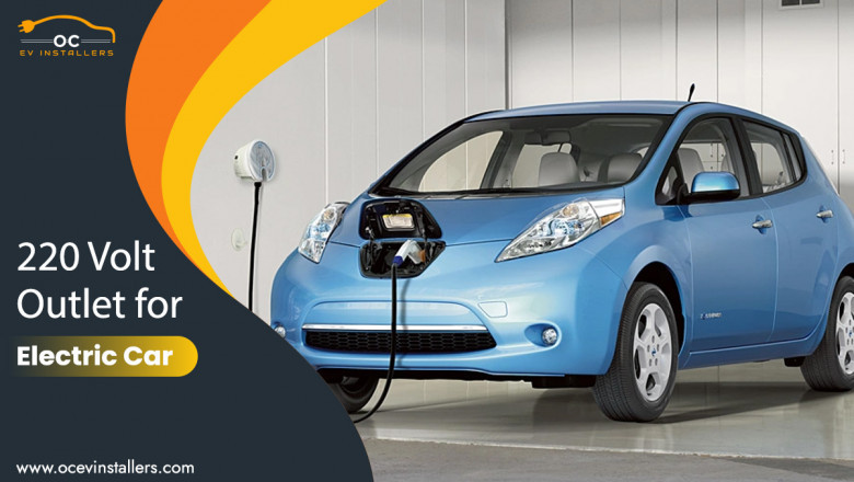 220 Volt Outlet for Electric Car