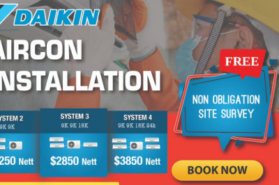 Daikin aircon installation