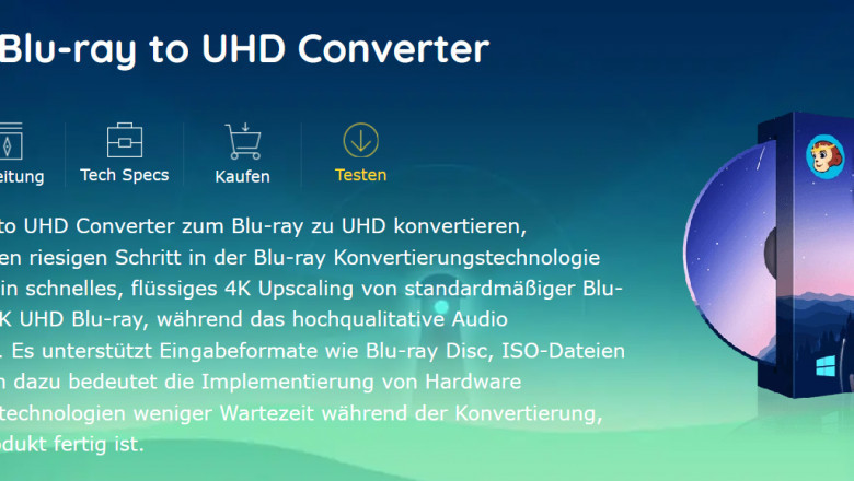 DVDFab Blu-ray to UHD Converter - Die beste 4K Upscaling Lösung