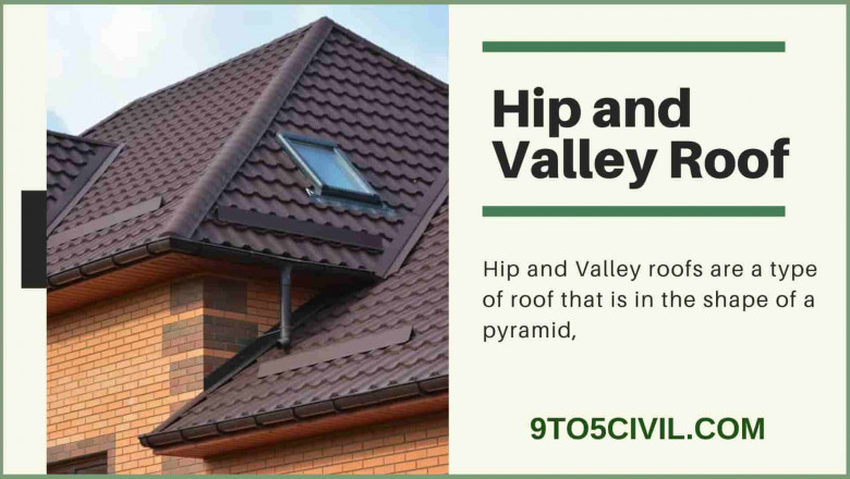 Hip and Valley Roof
