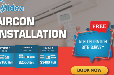 Midea aircon installation