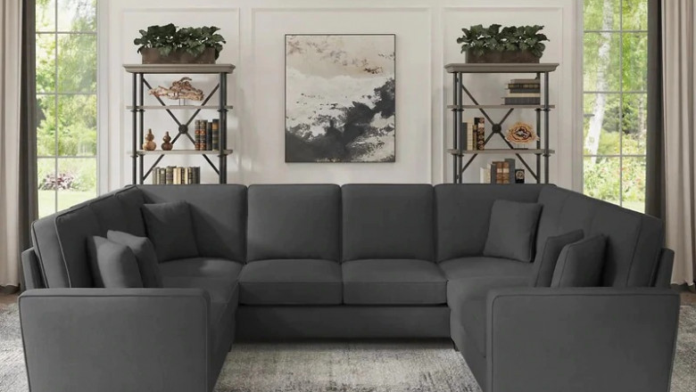 6 Seater L Shape Sofa GKWRetail