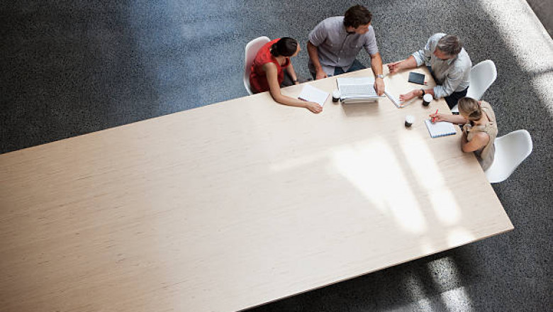 Solid Oak Meeting Tables Continue To Be Fit For A King