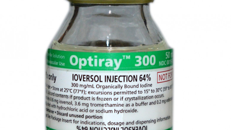 Ioversol is an iodine-based compound that is administered to patients to get a clear picture of various body parts during CT scans