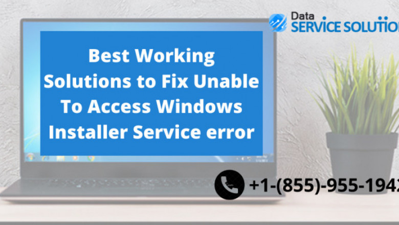 Best Working Solutions to Fix Unable To Access Windows Installer Service error