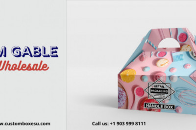 Custom Kraft Gable boxes wholesale Available in All Sizes & Shapes