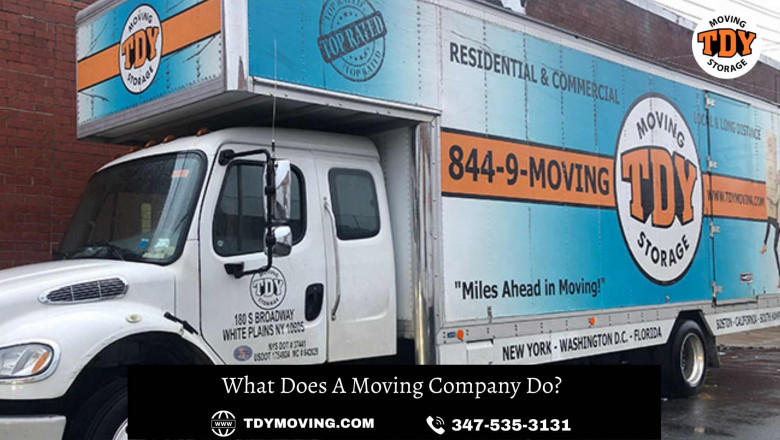 What Does A Moving Company Do?