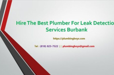 Hire The Best Plumber For Leak Detection Services Burbank