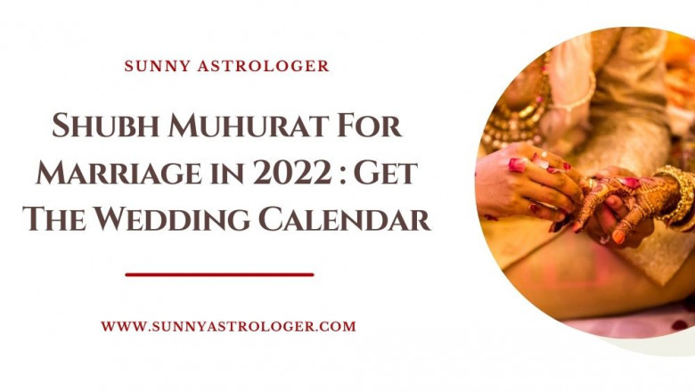 Shubh Muhurat For Marriage in 2022