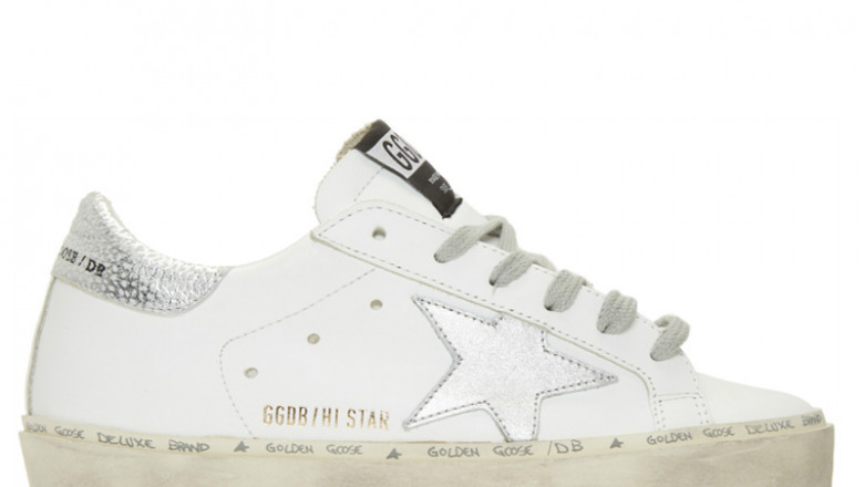 Golden Goose Sneakers in boxes for shipping