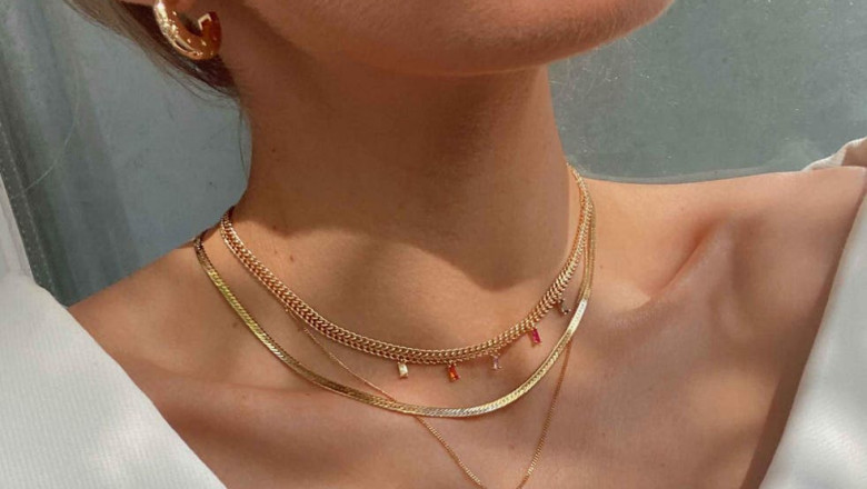 Gold Necklace Store Online in UK | CM Jewellery Design