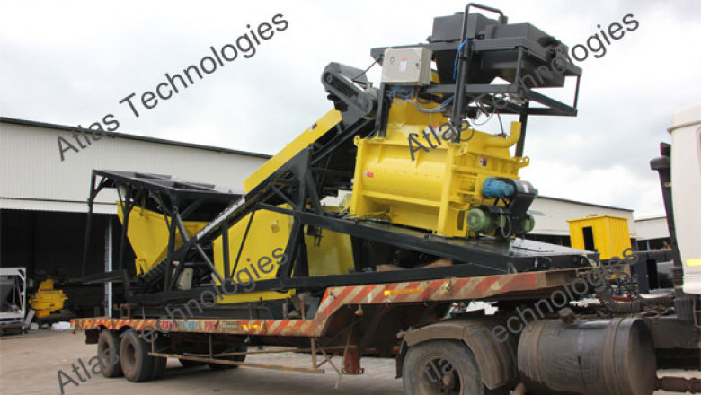 Mobile Concrete Batch Plant Manufacturer and Exporter – Atlas