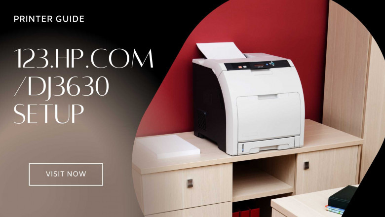 How To Connect An HP.Com/Dj 3630 Printer To A Wireless Network