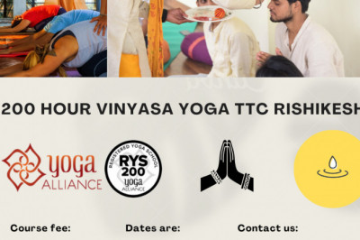 200 hour Yoga Teacher Training in Rishikesh, India