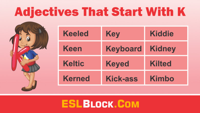 Adjectives That Start With K
