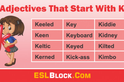Adjectives That Start With K
