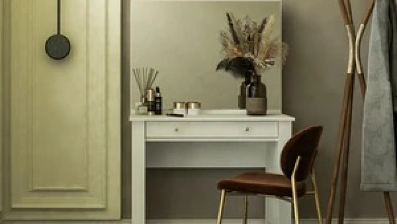Wooden Dressing Table Design