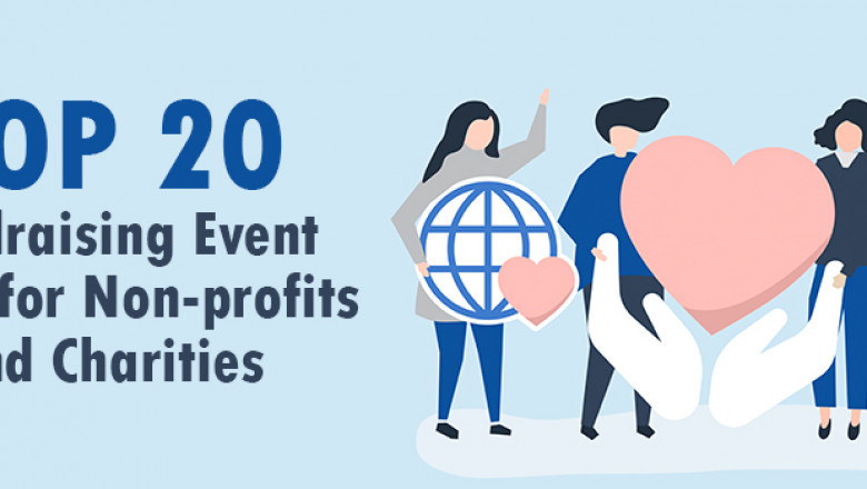 20 Best fundraising event ideas for nonprofits and charities.