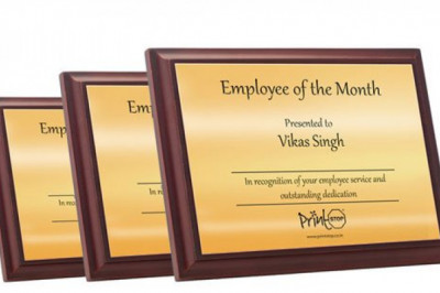 Custom Wooden Plaque Trophy