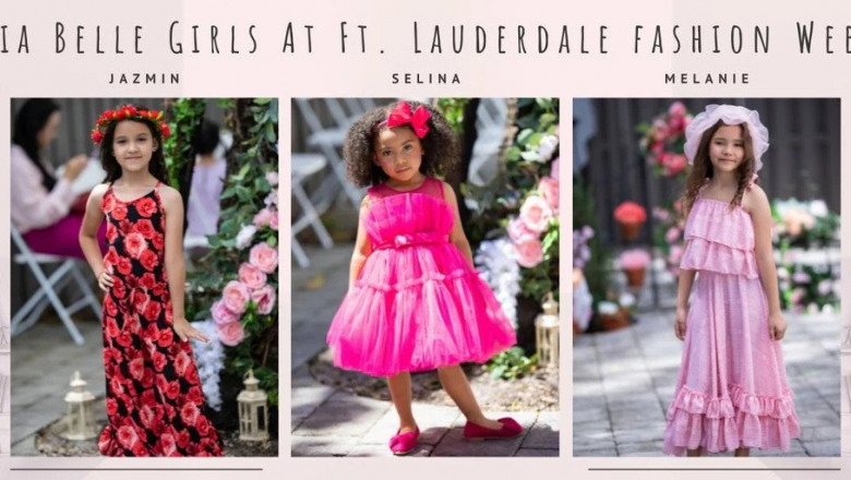 How Mia Belle Girls Stole Hearts at Ft. Lauderdale Fashion Week 2022