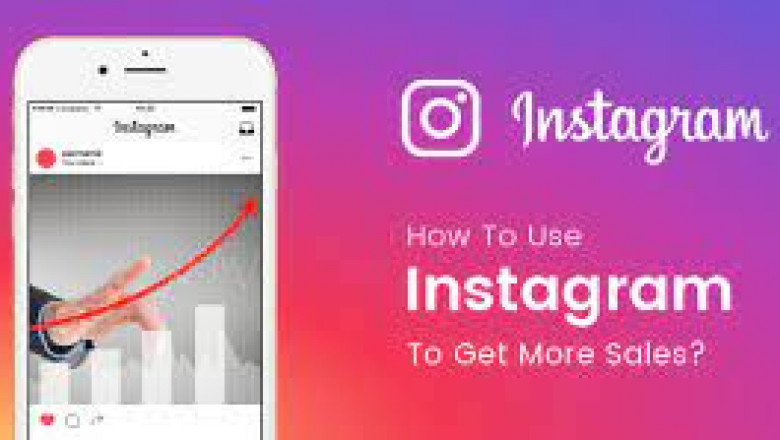 Increase your sales on Instagram.