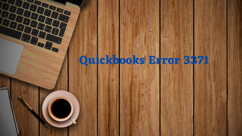 Quickbooks Error 3371 can be solved by following a few simple ways