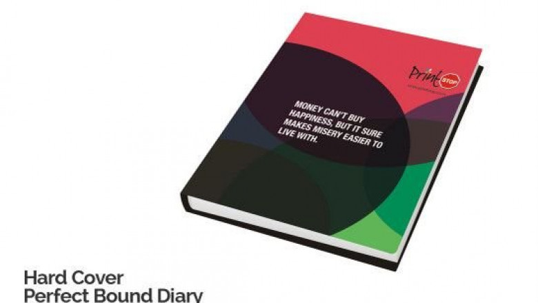 Buy Customised Hard Cover Perfect Bound Diary