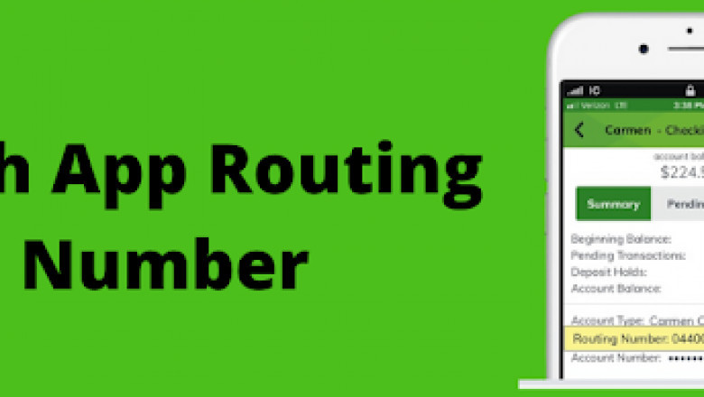 How to change routing number on cash app to 073?