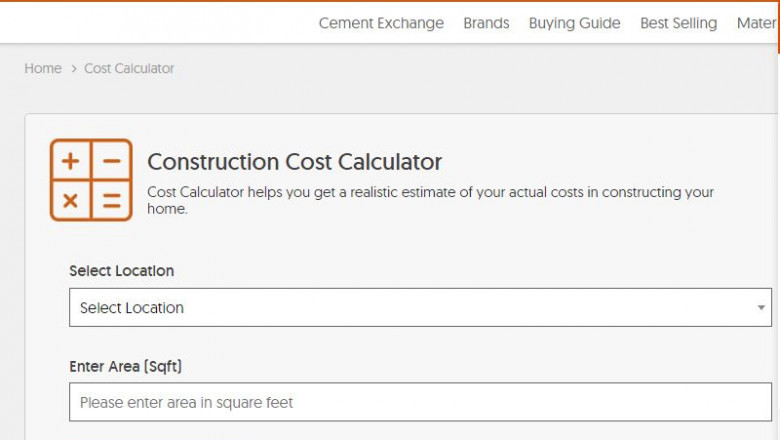 Construction Cost Calculator | Concrete for slabs Calculator