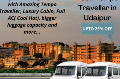 tempo traveller service in udaipur.