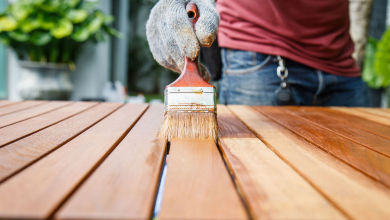 Wood Paints And Coatings Serve As Protective Layers For Wooden Surfaces