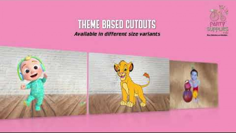 Birthday Party Combo Kits with Baby Name