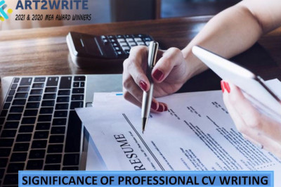 Significance of Professional CV Writing - Art2write.com