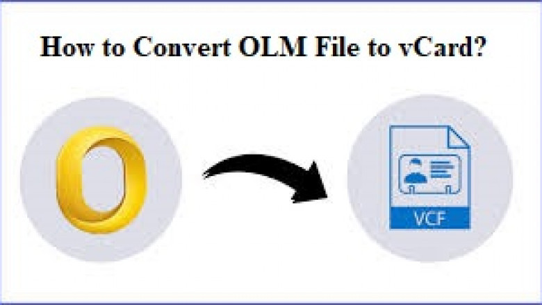 How to Convert OLM File to vCard?