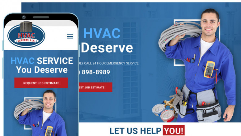 HVAC Website Design - Responsive Web Design for HVAC Contractors