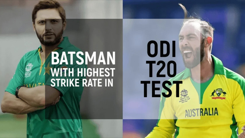 10 Batsmen With Highest Strike Rate in ODI, T20, and Test
