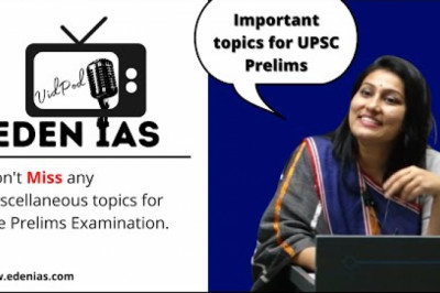Important Topics for Prelims 2022 | UPSC Podcast | Miscellaneous Topics for UPSC Prelims | EDEN IAS