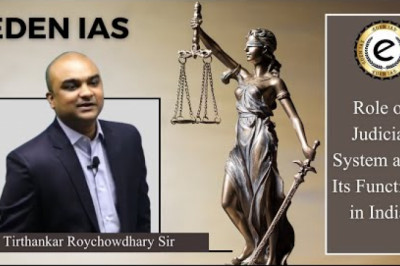 Role of the Judicial Systems and its Functions in India | India Constitution | Tirthankar Roy Sir