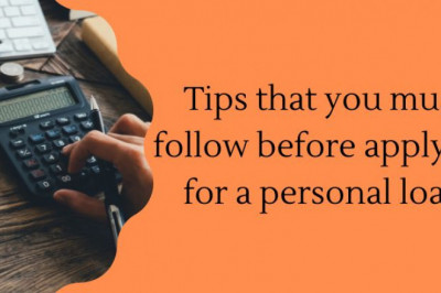 Tips that you must follow before applying for a personal loan