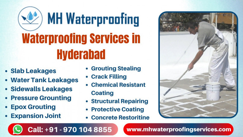 Waterproofing Services in Hyderabad MH