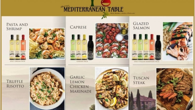 mediterranean table red feather lakes