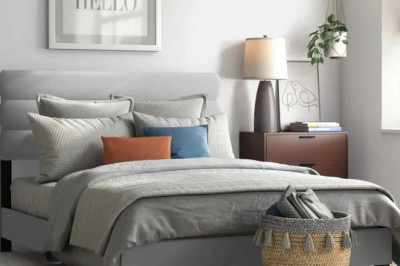 Queen Size Bed, Queen Size Bed With Storage, Bed Frame with Storage Queen, Furniture Online