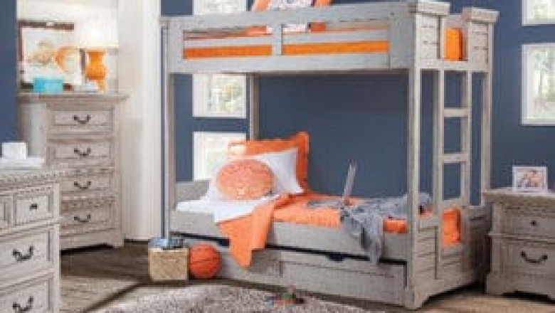 Bunk Bed, Bunk Beds, Bunk Bed With Desk, Wooden Bunk Beds!