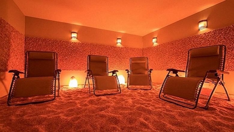 HIMALAYAN SALT TILES and HIMALAYAN PINK SALT