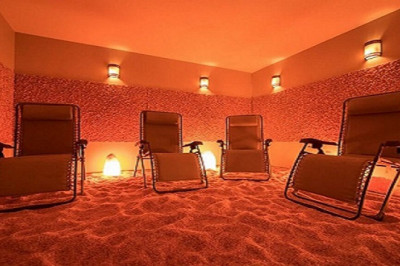 HIMALAYAN SALT TILES and HIMALAYAN PINK SALT