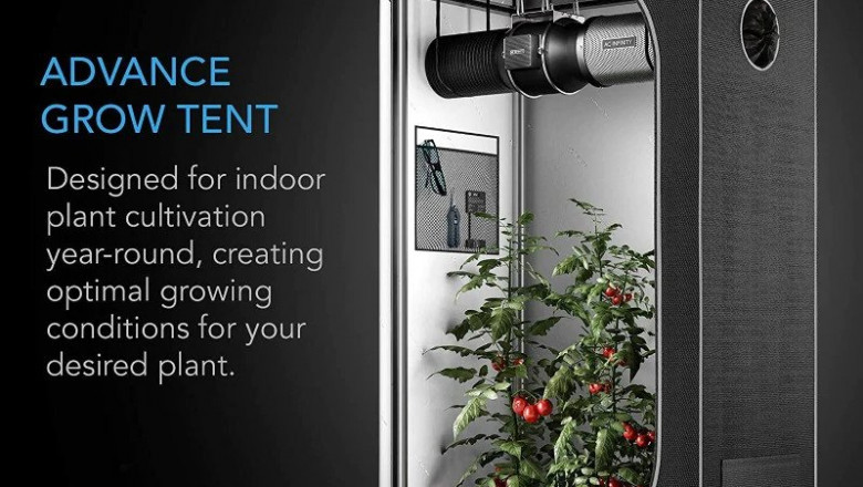 AC INFINITY Hydroponic Grow Tent Cloudlab 866 | Amazing Garden