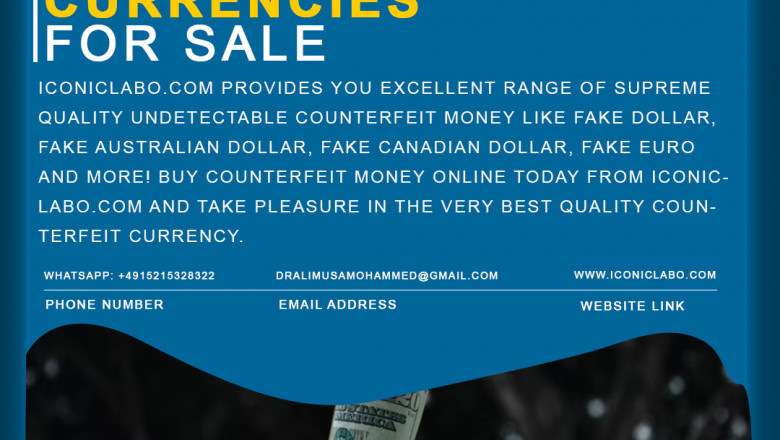 High Quality Undetectable Fake Currencies | IconicLabo